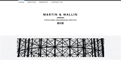 Desktop Screenshot of martinandwallin.com