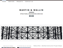 Tablet Screenshot of martinandwallin.com
